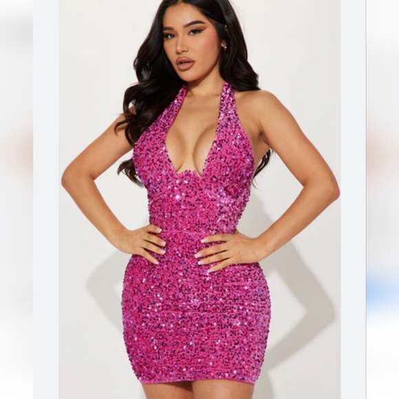 Fashion Nova Sequin Dress - Picture 1 of 15